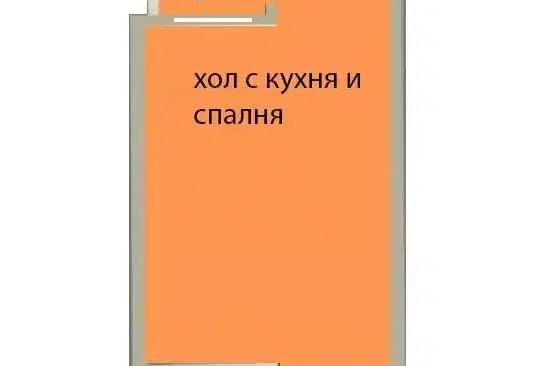 Едностаен апартамент в Бургас, Меден рудник - зона А