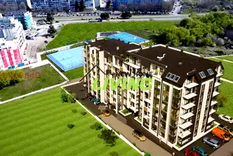 Двустаен апартамент с гледка към морето в Меден рудник, Бургас