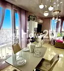 Тристаен апартамент с морска панорама в Зорница, Бургас