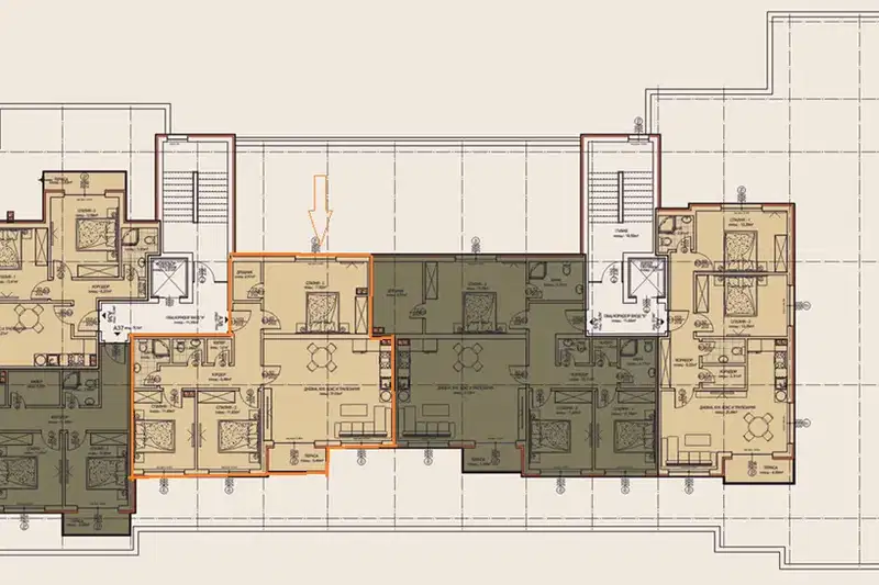 4-bedroom apartment in Haskovo, Mladejki Hylm