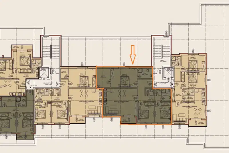 4-bedroom apartment in Haskovo, Mladejki Hylm