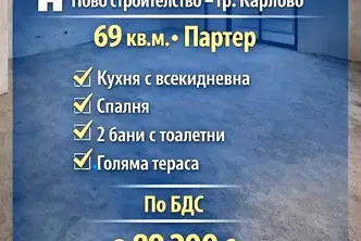 Двустаен апартамент в Пловдив, Карлово