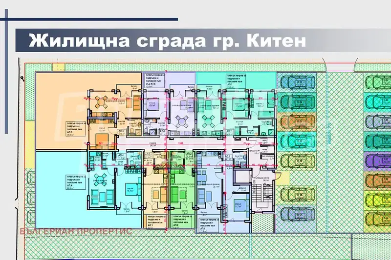 Тристаен апартамент в Бургас, Китен