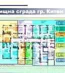 Тристаен апартамент в Бургас, Китен