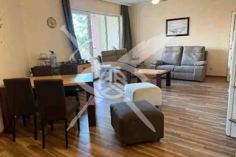 Three-room apartment with terrace in Sunny Beach resort