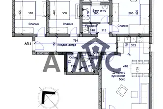 Четиристаен апартамент с две тераси в Беломорски, Пловдив