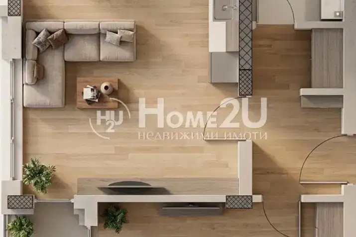 2-bedroom apartment in Plovdiv, Hristo Smirnenski
