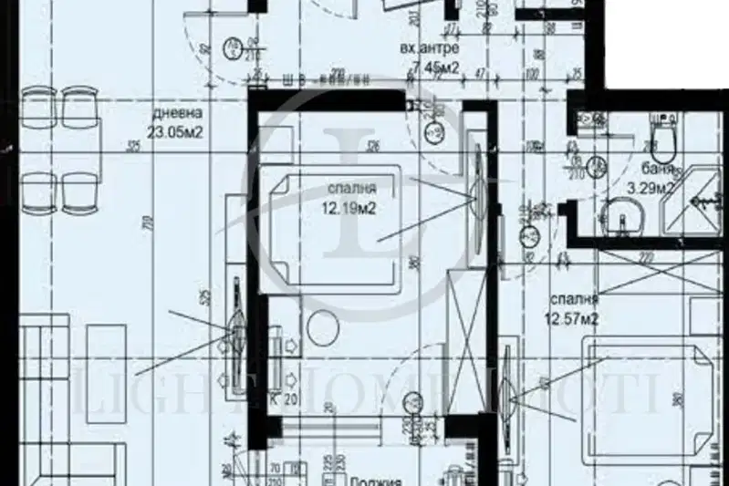 3-bedroom apartment in Plovdiv, Hristo Smirnenski