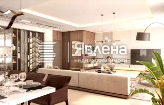 Тристаен апартамент с тераса в Христо Смирненски, Пловдив