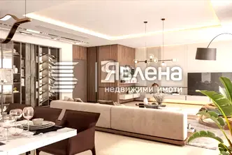 Тристаен апартамент с тераса в Христо Смирненски, Пловдив