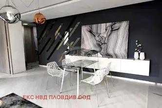 Двустаен апартамент с тераса в Христо Смирненски, Пловдив