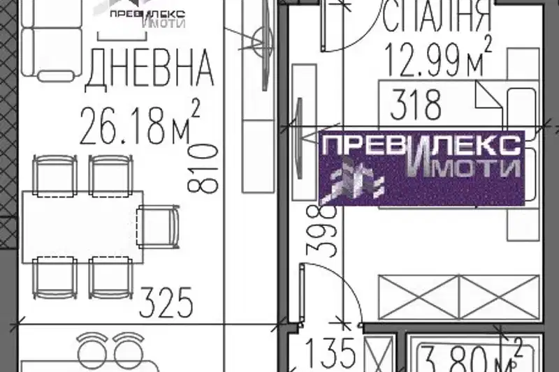 2-bedroom apartment in Plovdiv, Kamenica 2