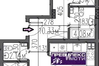 Тристаен апартамент в Каменица 2 с две тераси