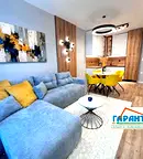 Двустаен апартамент в Кършияка с тераса и асансьор