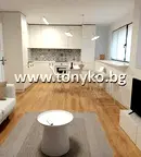 Двустаен апартамент в Кършияка с тераса и луксозно обзавеждане