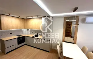 Двустаен апартамент с южен хол в Кючук Париж, Пловдив