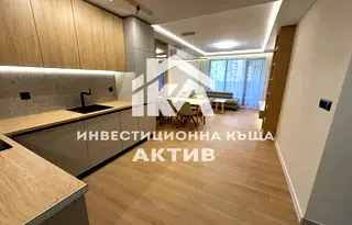 Двустаен апартамент с тераса в Кючук Париж, Пловдив