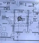 Тристаен апартамент в Кючук Париж, Пловдив с тераса