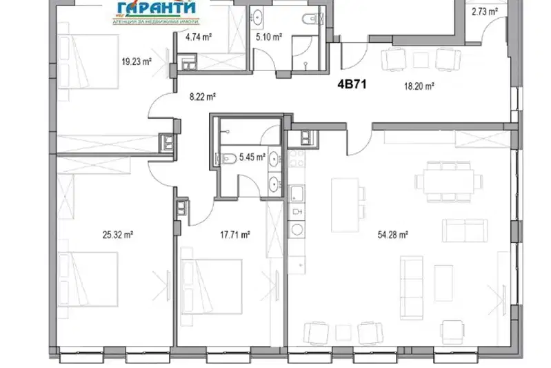 4-bedroom apartment in Plovdiv, Otdih I Kultura