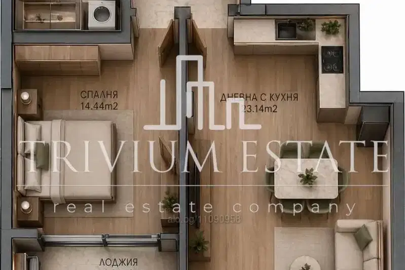 2-bedroom apartment in Plovdiv, Trakiya