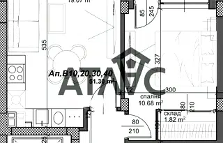 Двустаен апартамент в Тракия с тераса и асансьор