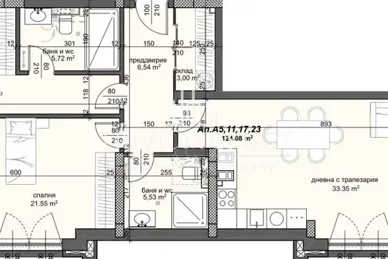 3-bedroom apartment in Plovdiv, Trakiya