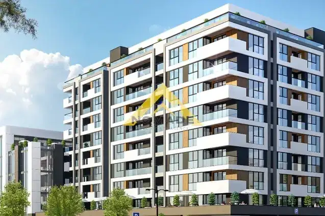 Three-room apartment 123 sq m in Trakiya, Plovdiv with two terraces