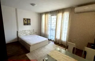 Светъл 1-стаен апартамент в Тракия, Пловдив с асансьор