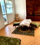 Двустаен апартамент в Тракия, Пловдив с остъклен балкон