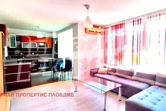Двустаен апартамент с тераса в Тракия, Пловдив