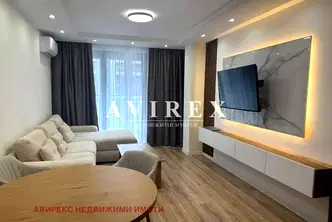 Тристаен апартамент в Тракия, Пловдив с тераса и паркомясто
