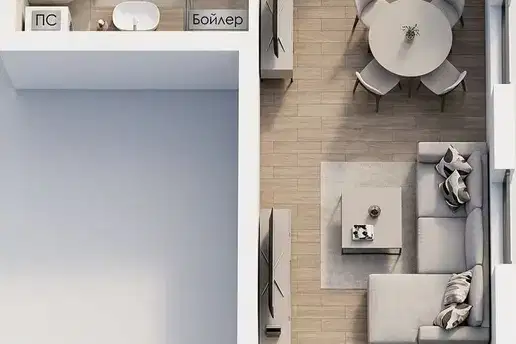 1-bedroom apartment in Plovdiv, Yujen