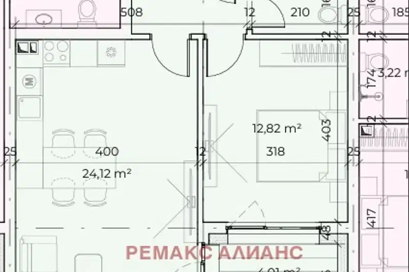 2-bedroom apartment in Bistrica