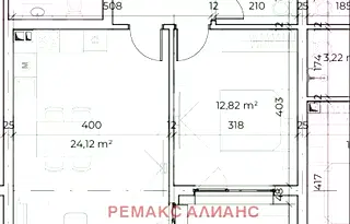 Двустаен апартамент в с. Бистрица