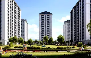 Двустаен апартамент с гледка към планина в Банишора, София