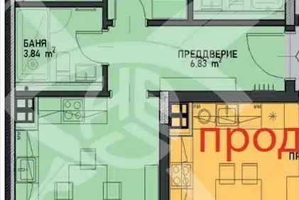 Тристаен апартамент в Център на София с ново строителство