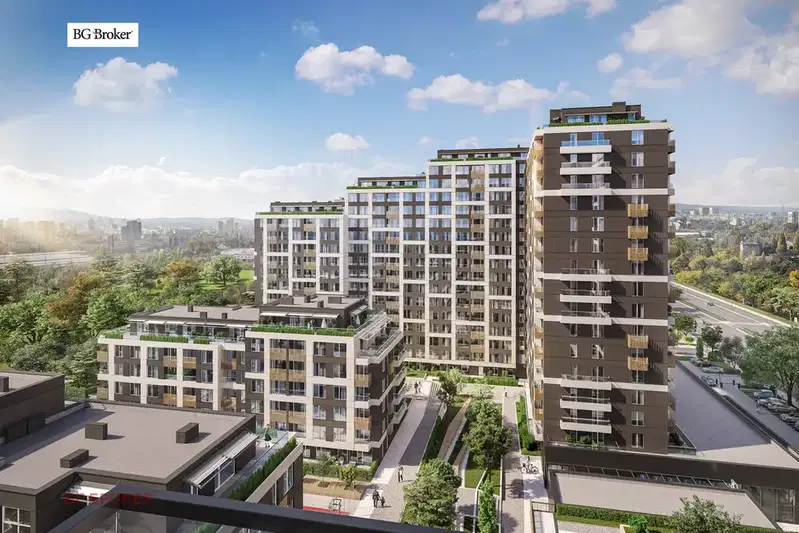 3-bedroom apartment in Sofiya, Banishora