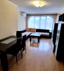 Двустаен апартамент с тераса и гледка към Витоша в Банишора