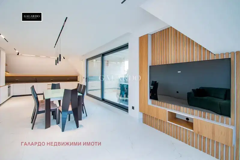 Луксозен 3-стаен апартамент с тераса в Бояна, София