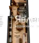 Двустаен апартамент в Център, София с паркомясто