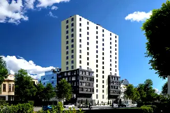 Тристаен апартамент с югозападно изложение в Център, София