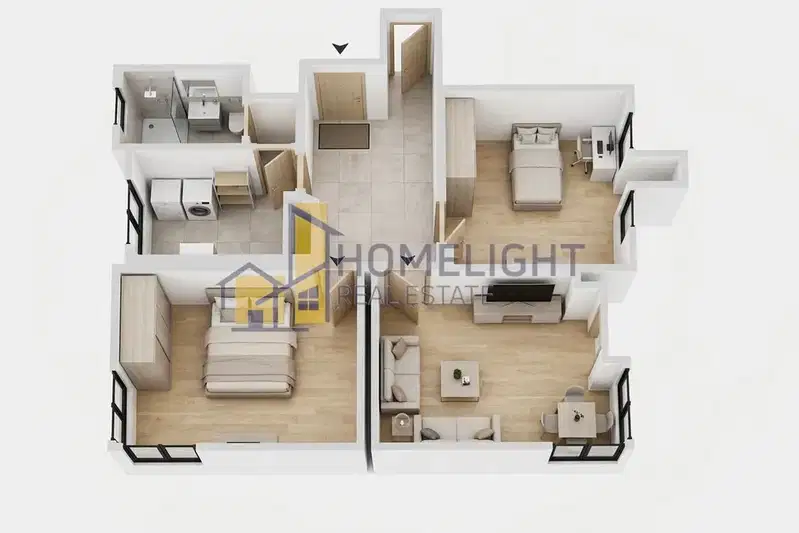 3-bedroom apartment in Sofiya, Centyr