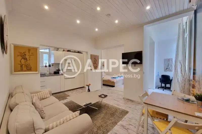 Двустаен апартамент в София, Център
