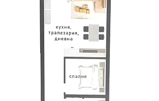 Двустаен апартамент в Драгалевци с модерно строителство