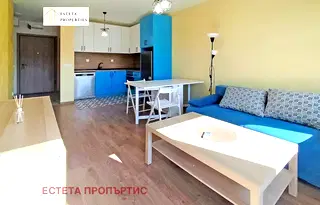 Двустаен апартамент в Дружба 2 с тераса и паркинг