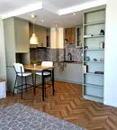 Двустаен апартамент с тераса и панорама в Дървеница, София