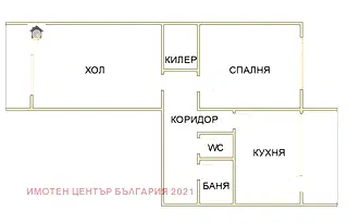 Двустаен апартамент в Хаджи Димитър с функционално разпределение