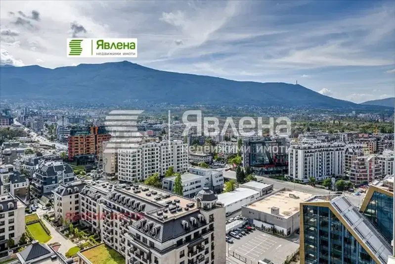 Three-room apartment with two terraces in Hladilnika, Sofia