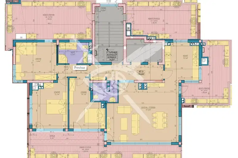4-bedroom apartment in Sofiya, Hladilnika