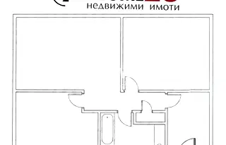 Двустаен апартамент с три отделни стаи в Изток, София